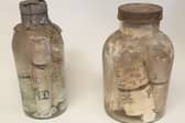 Time capsules discovered during the Market Hall refurbishment contain snippets of history and are now part of an exhibition in Derby