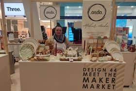 'Meet The Maker' markets are run by Design 44 showcasing local traders - here is Atelier Anda from the most recent market | Image Ria Ghei