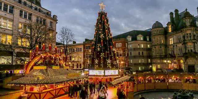 Birmingham's German Christmas Market (Joseph Walshe / SWNS)