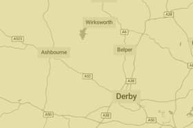 The Met Office has issued a yellow wind warning for Derby this week