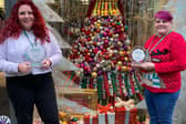 Padley Hub in St Peters Quarter Derby is one of the joint winners of this year's Window Wonderland competition | Image Cathedral Quarter and St Peters Quarter BIDs