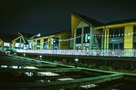 Mercia Marina will be lit up in pretty green lights in aid of NSPCC | Image Mercia Marina