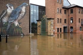 Flooding after Storm Babet at the Museum of Making 