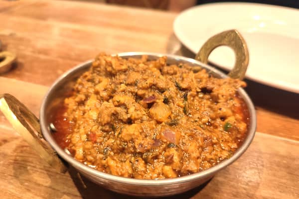 Keema muttar lamb curry was a balti bowl full of spicy goodness | Image Ria Ghei