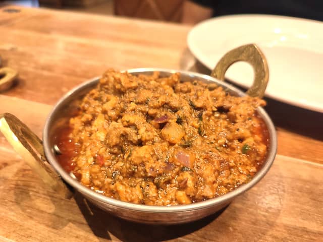 Keema muttar lamb curry was a balti bowl full of spicy goodness | Image Ria Ghei