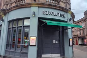 Revolution Derby posted a notice on its door thanking customers for their 'laughs and memories' | Image Ria Ghei