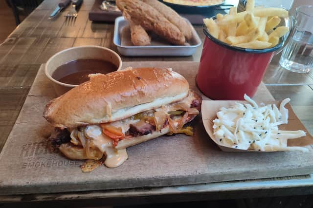 Smoked brisket sub was gooey and gorgeous | Image Ria Ghei