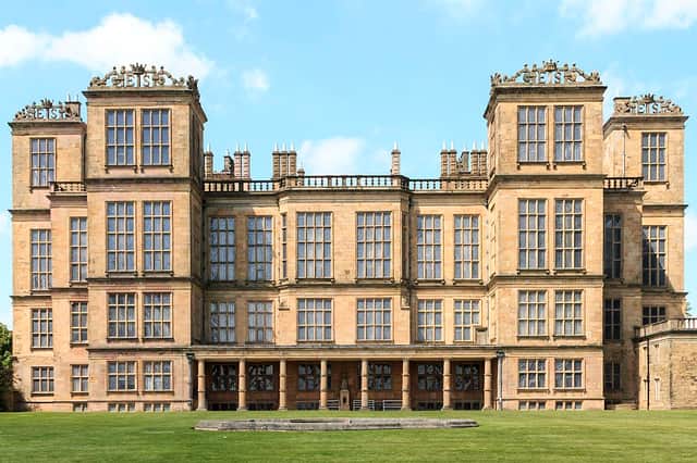 Hardwick Hall is an architecturally impressive property in Derbyshire  