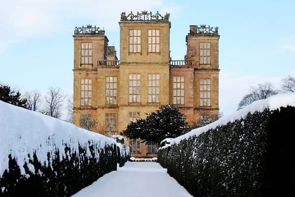 Hardwick Hall in Derbyshire doubles up as the home of the Malfoy family in Harry Potter