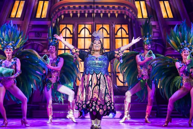 Alison Hammond in Jack and the Beanstalk panto at Birmingham Hippodrome