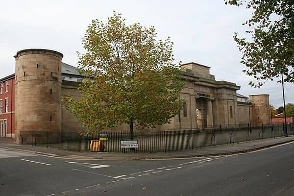 Derby Gaol reportedly has 'witch marks' in the cells 