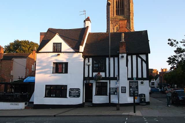 The Dolphin Inn (or Ye Olde Dolphin Inn or The Old Dolphin); is Derby's oldest pub.