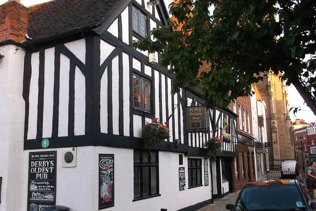 Ye Olde Dolphin Inne is Derby's oldest pub