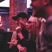 Get your funny bones tickled and treat your tastebuds with pizza at Dubrek Studios Derby 
