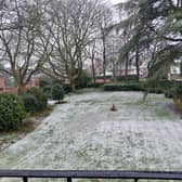The weather in Derby (pictured is Littleover) has seen snow flurries across the region, with heavier snowfall expected over the hills | Image Ria Ghei