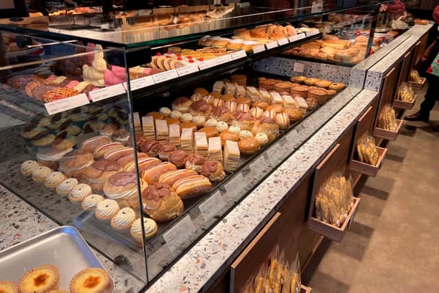 Rows upon rows of scrumptious savouries and pretty pastries were enought to tempt plenty of customers back