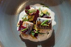 Mackerel 'Salad' main course was so generously portioned, I had to ask the kitchen to delay bringing out dessert | Image Ria Ghei