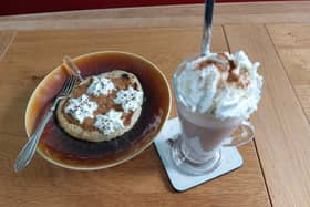 We enjoy Derby pyclet with hot chocolate on a cold wintry afternoon | Image Ria Ghei