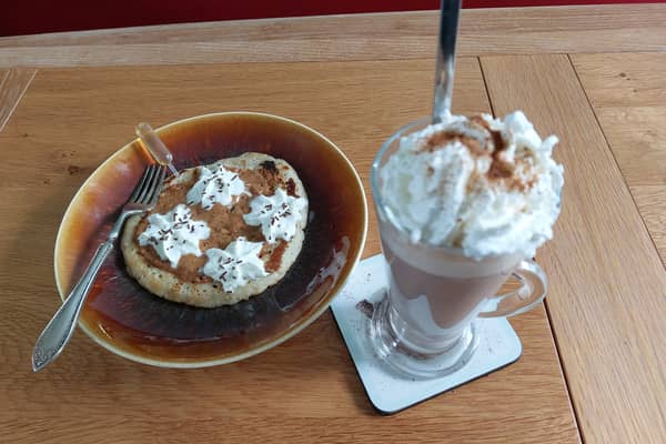 We enjoy Derby pyclet with hot chocolate on a cold wintry afternoon | Image Ria Ghei
