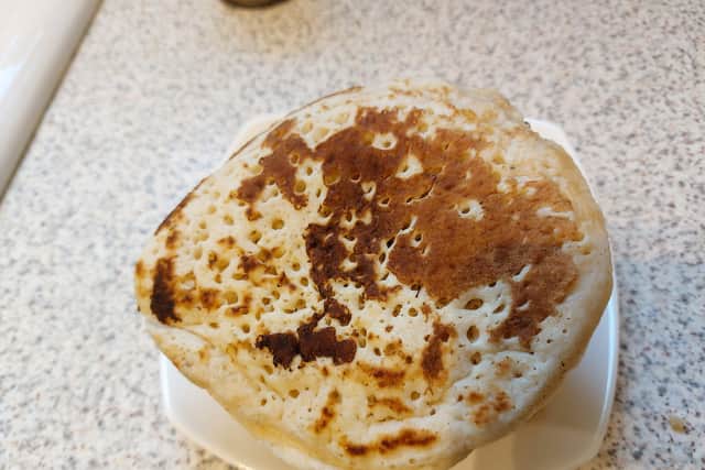 Derby pyclets consist of a light, aerated base, and a taste similar to a pancake | Image Ria Ghei