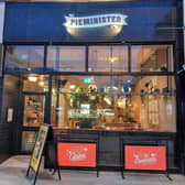 Pieminister Derby has a stunning bar towards the back of the restaurant | Image Ria Ghei