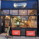 Pieminister Derby has a stunning bar towards the back of the restaurant | Image Ria Ghei