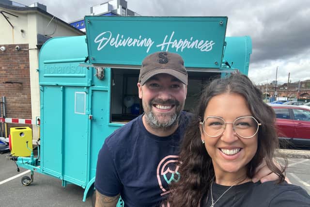 Natalie Bamford (pictured with husband Adam) co-founded one of the UK's leading gifting services | Image Natalie & Adam Bamford
