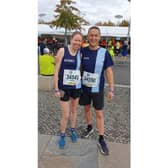Katie Rolfe is a keen runner, here she is at Berlin Marathon | Image Katie Rolfe
