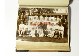 George Bainbridge Barrington's meticulous curation of documents dating 1880 includes photos of cricket teams | Image Digger Lee - Victoria Rogers