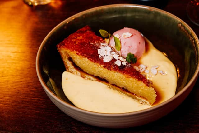 A delicious Bakewell tart for pud is exactly what the doctor ordered!