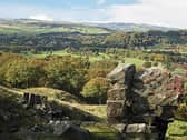 Dobb Edge, Baslow is a spectacular view 