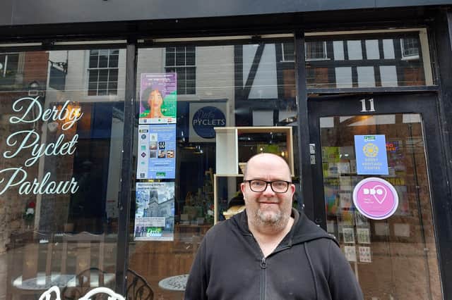 David Turner from Derby Uncovered is launching an educational fundraiser | Image Ria Ghei