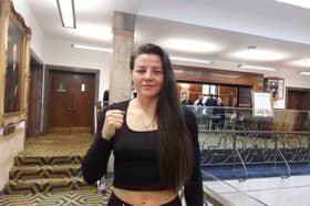 Boxing star Sandy Ryan is celebrating another win - this time outside the ring and in Derby City Council House | Image Ria Ghei