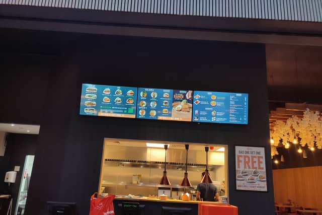 Don't be fooled by the kiosk - yes it is fast food, however the dine-in area towards the back is dreamy | Image Ria Ghei