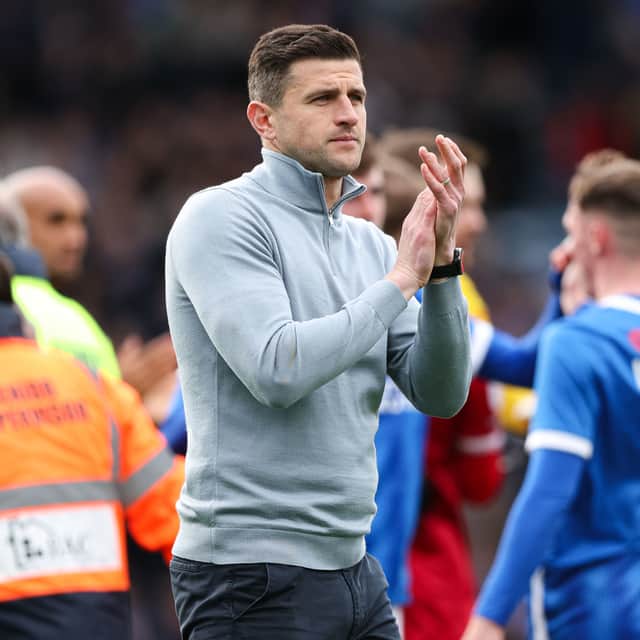 John Mousinho’s Portsmouth just need one more win to clinch the League One title