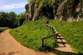 Pin Hole Cave at Creswell Crags less than an hour from Derby 