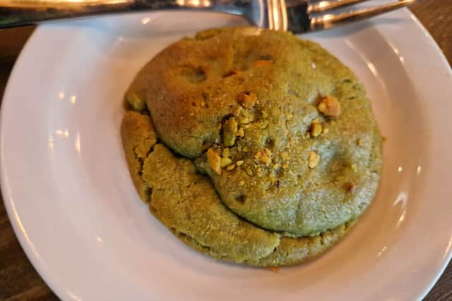 Pistachio crème cookie was a winning combination of childhood favourite with a grown up twist Photo Ria Ghei