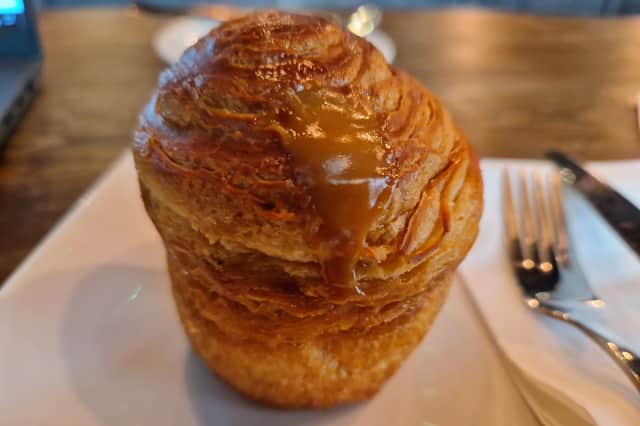 Dulce de leche cruffin is a hybrid snack that is a mash-up of muffin and croissant hiding a secret, sweet, sticky centre Photo Ria Ghei