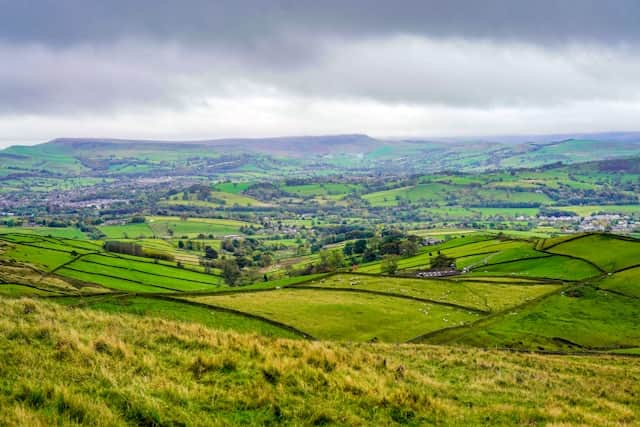 The Peak District with acres of rolling green countryside makes the list of best holiday spots in the UK