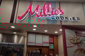Millie's Cookies in Derbion is the city centre branch selling freshly baked American style cookies | Photo Ria Ghei