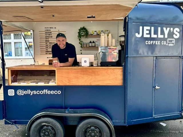 Lewis is offering locals a high-end coffee experience from Jelly's Coffee Co. | Photo Lewis Jellyman