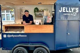 Lewis is offering locals a high-end coffee experience from Jelly's Coffee Co. | Photo Lewis Jellyman