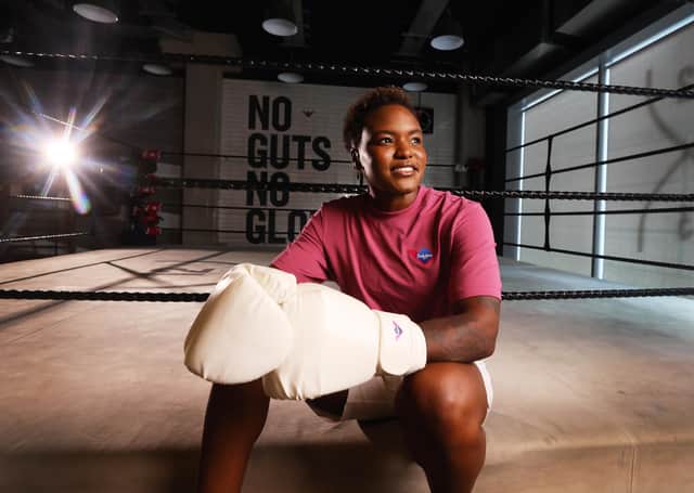 Nicola Adams states "we are not just about words, we're about solutions" against the challenges women often face towards their comfort and security 