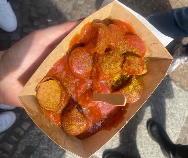 Currywurst - there are shops offering the local snack on almost every street.