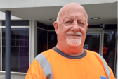 Clive Turner is celebrating 54 years working at Severn Trent 