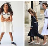 There are plenty of Princess Charlotte high street sailor style dresses available on the high street such as this Cotton jersey sailor dress £9.99 from H&M
