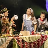 Derby Theatre's latest show is a feisty retelling of the Lewis Carroll classic Alice In Wonderland