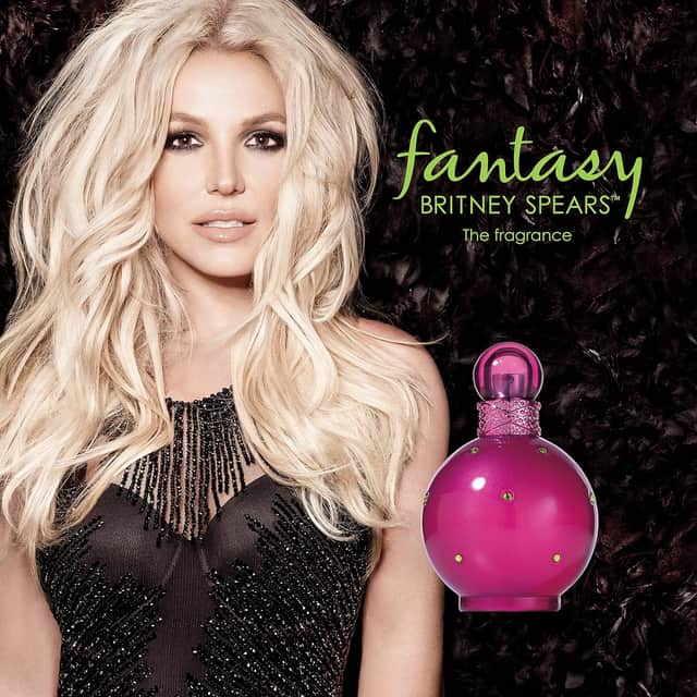 Britney Fantasy perfume promotion on Amazon