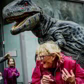 Jurassic Day Out is a free event set to thrill all ages. If you feel a tap on the shoulder, don't be alarmed, it could be a chatty T-Rex roaming the streets, looking for a friend.