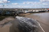 Discharge is seen flowing into the River Thames at Crossness sewage treatment works in March 2024 (Photo: Dan Kitwood/Getty Images)